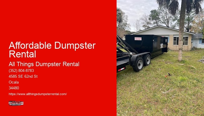 Dumpster Services