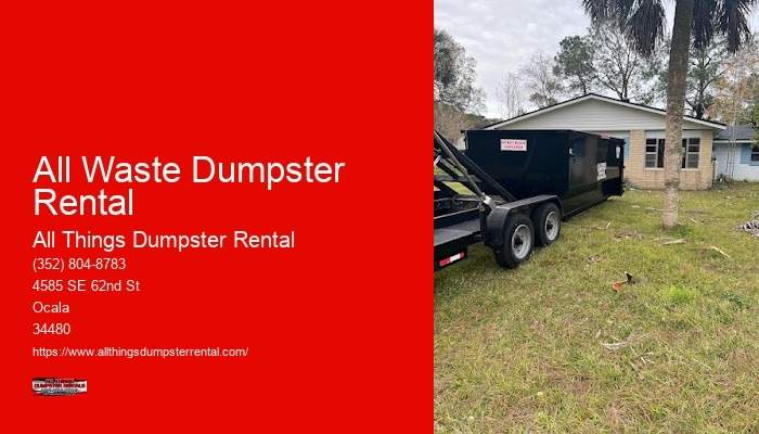 6 Yard Dumpster Rentals Near Me