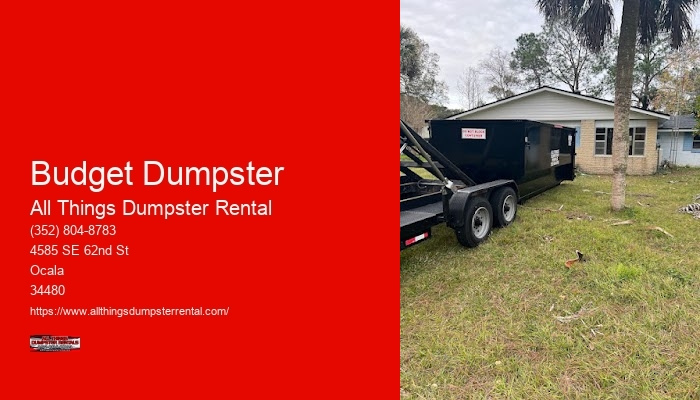 All Things Dumpster Rental