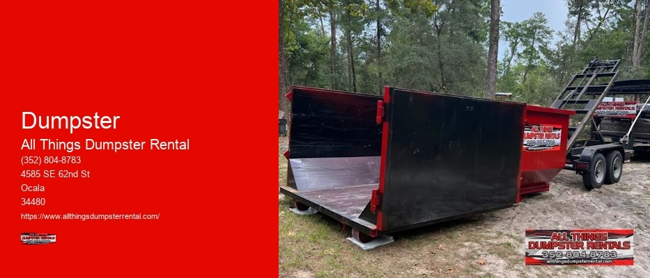 6 Yard Dumpster Rentals Near Me