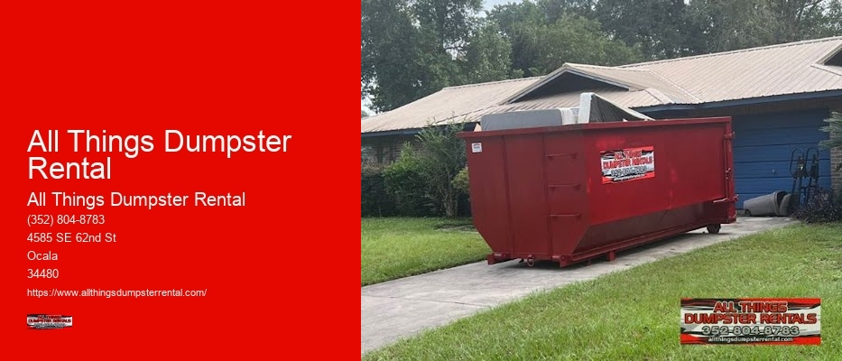 Largest Dumpster Rental