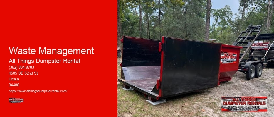 All Things Dumpster Rental